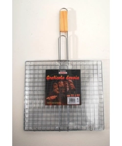 GRIGLIA PER BARBECUE IN ACCIAIO 40X35X66 CM